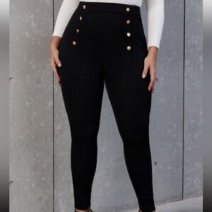 Business casual high waisted leggings